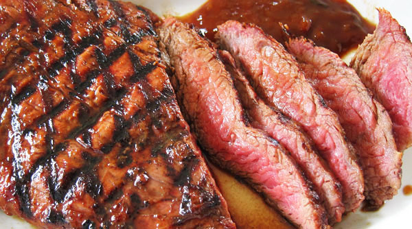 Roadhouse Barbecue Grilled Flank Steak