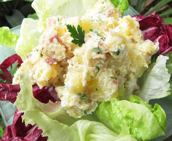 A Soft and Billowy Potato Salad